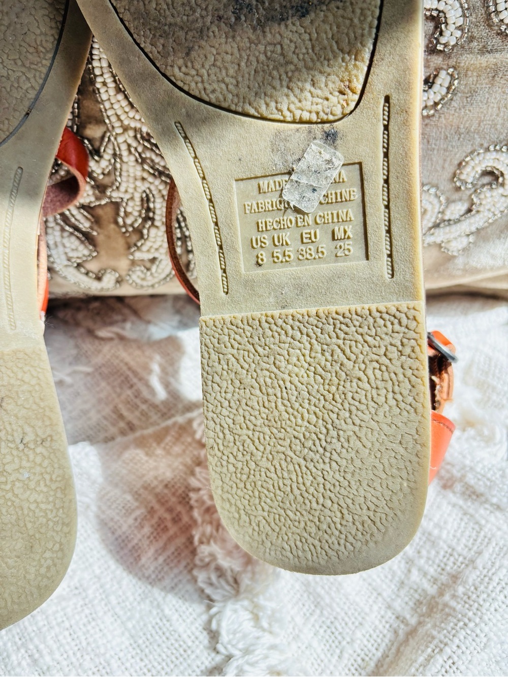 American Eagle Outfitters Brown Wrap-Strap Gladiator Sandals - Picture 7 of 8